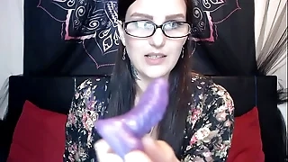 Camgirl Vlog Conversation &num;1 Unboxing BAD DRAGON Package&excl; New cum tube Dildo&excl; BBW back Tattoos