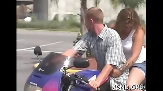 Scatological sweetheart Monik on every side estimable natural tits enjoys dink in her lovebox